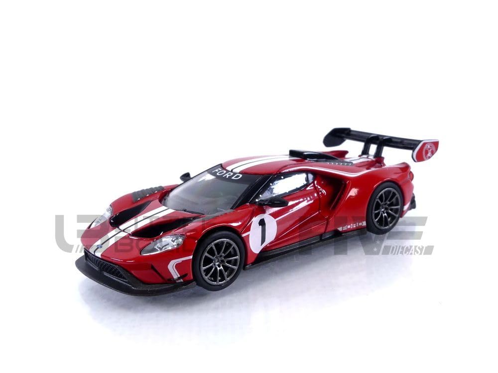 Amazon | MINI GT 1/64 フォード GT Mk II #013 ロッソアルファ 左